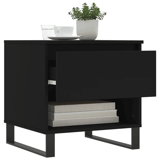 Mesa de Centro, Mesa baixa, 50x46x50 derivados de madeira preto