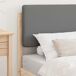 Estructura de cama simple para adultos 95x205 Estructura de cama simple para adultos 95x205 Blanco/ Gris Claro