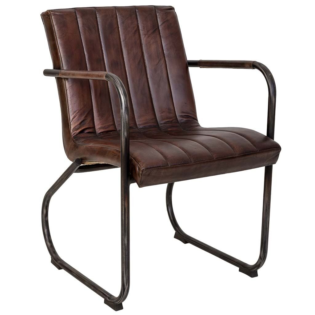 Sillón de cuero