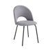 Silla de comedor tapizada lupe - Homekit Silla de comedor tapizada lupe - Homekit Gris