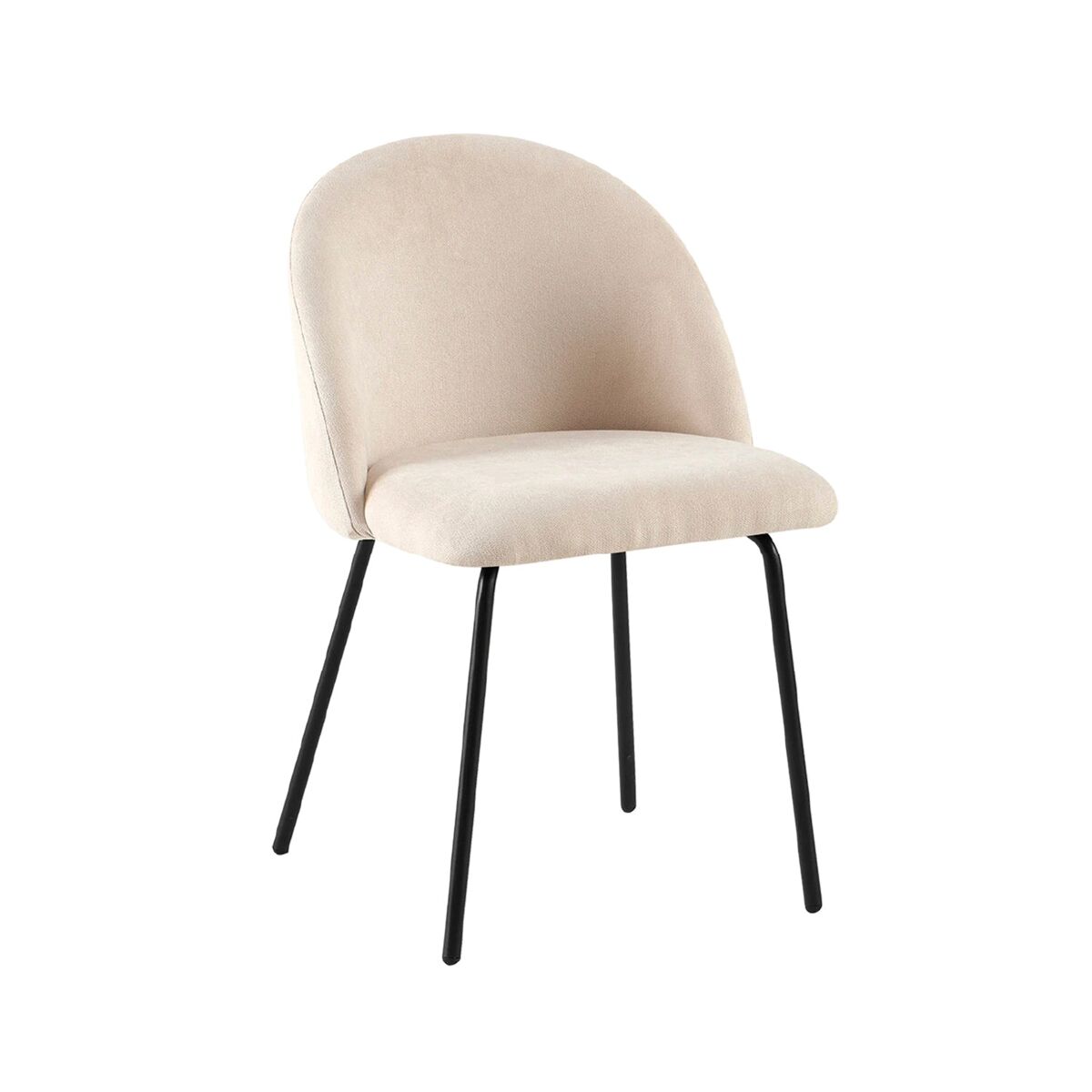 Set de 4 sillas de comedor tapizadas grace - Homekit
