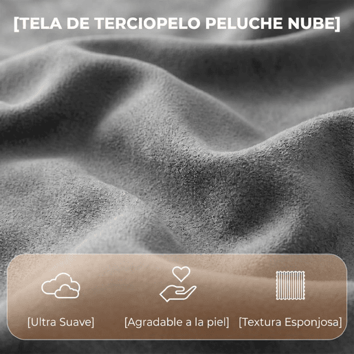 HOMCOM Poltrona Relax Reclinável 3 em 1, Poltrona com Função de Baloiço, Rotação 360°, Suporte para Telemóvel, Assento Amplo, Encosto Largo, Estofada em Veludo, Cinzento