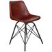 Silla de metal Silla de metal Marrón