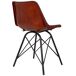 Silla de metal Silla de metal Marrón
