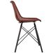Silla de metal Silla de metal Marrón