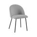 Silla de comedor tapizada grace - Homekit Silla de comedor tapizada grace - Homekit Gris