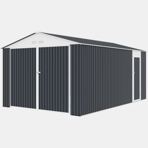 Garagem metálica Houston 15,36 m² - Antracite