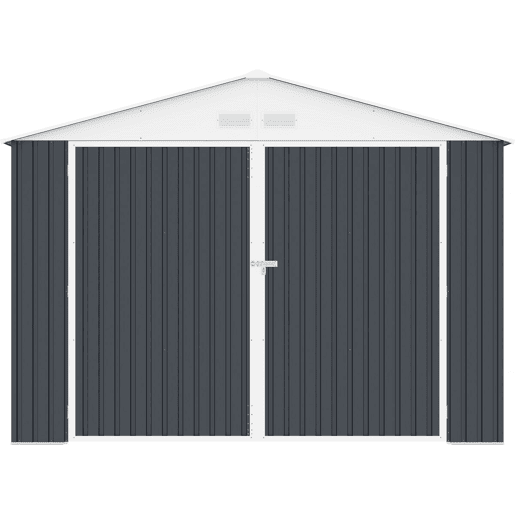 Garagem metálica Houston 15,36 m² - Antracite