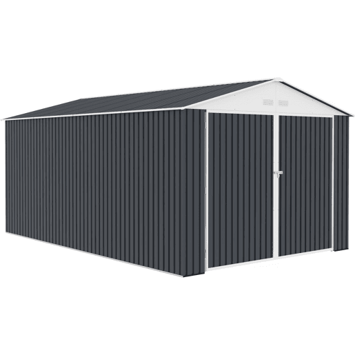 Garagem metálica Houston 15,36 m² - Antracite