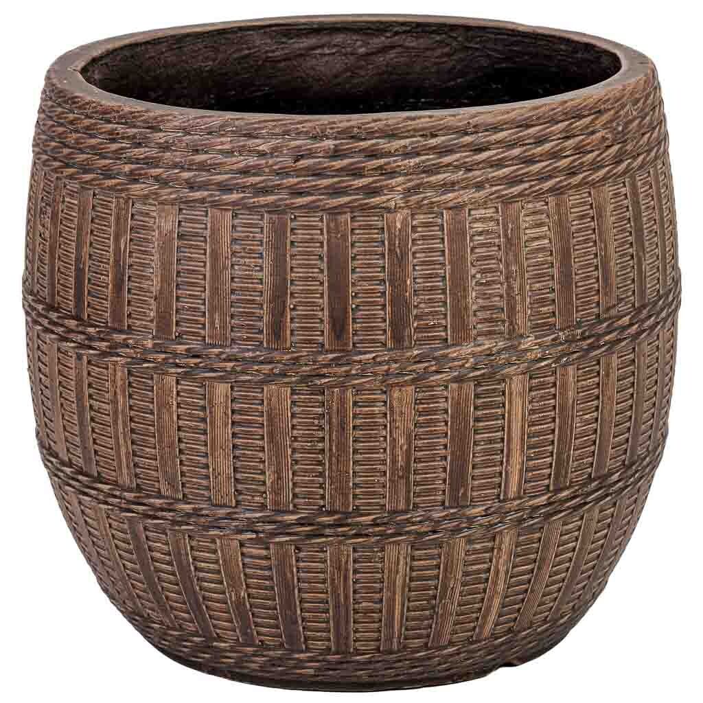Macetero de fibra de vidrio