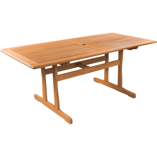 Mesa de jardim Osaka - 180 x 90 cm - Madeira natural -