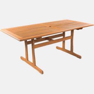 Mesa de jardim Osaka - 180 x 90 cm - Madeira natural -