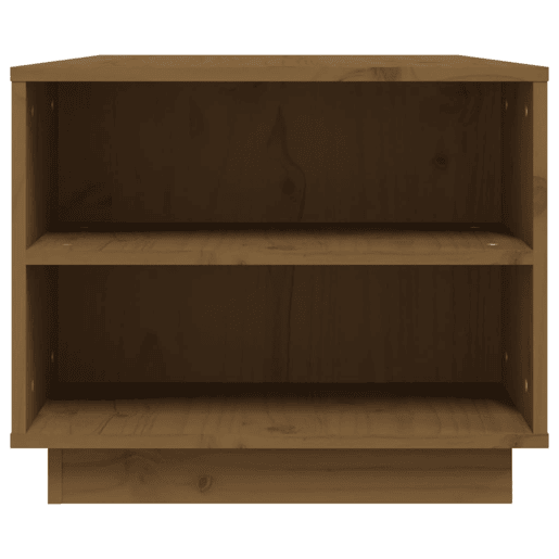 Mesa de Centro, Mesa baixa, 90x49x40,5 cm madeira pinho maciça castanho mel