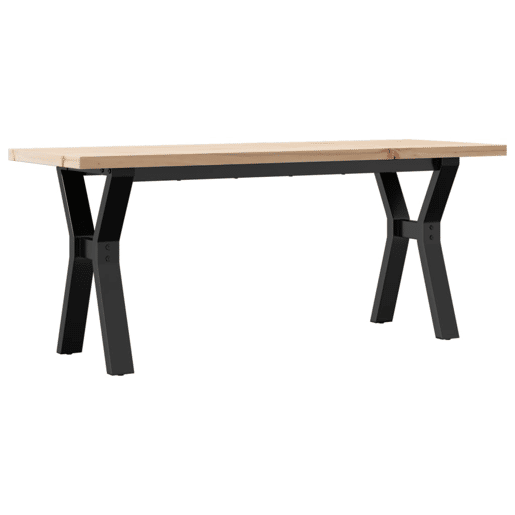 Mesa de Centro, Mesa baixa, estrutura em Y 110x40x45,5cm pinhoaço
