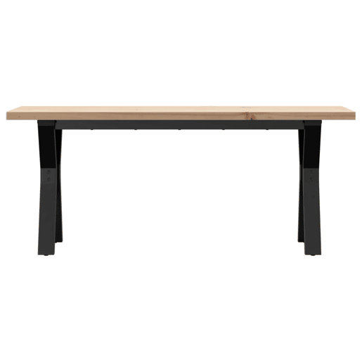 Mesa de Centro, Mesa baixa, estrutura em Y 110x40x45,5cm pinhoaço