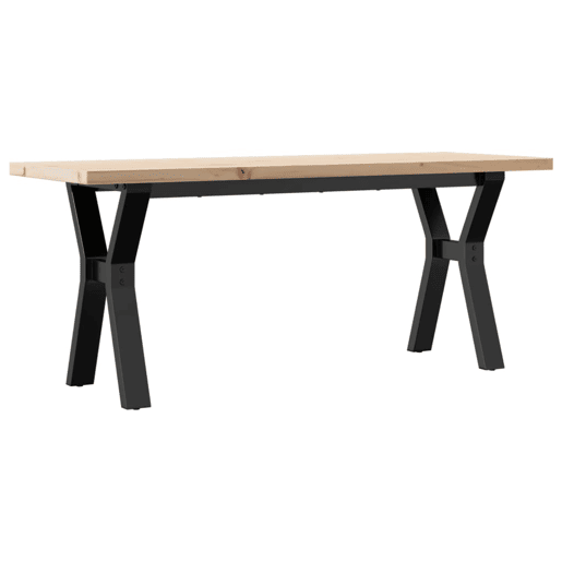 Mesa de Centro, Mesa baixa, estrutura em Y 110x40x45,5cm pinhoaço