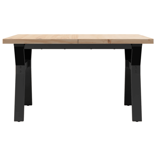 Mesa de Centro, Mesa baixa, estrutura em Y 80x80x45,5 cm pinhoaço