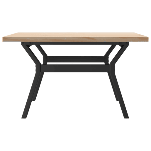 Mesa de Centro, Mesa baixa, estrutura em Y 80x80x45,5 cm pinhoaço