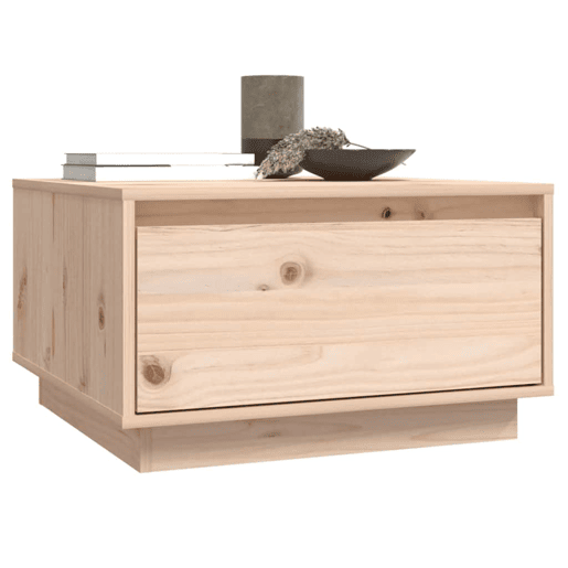 Mesa de Centro, Mesa baixa, 55x56x32 cm pinho maciço