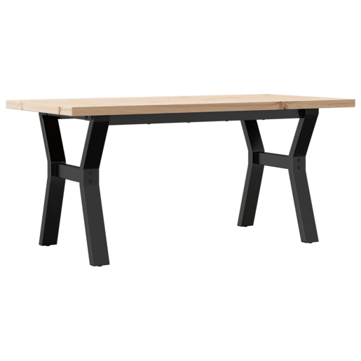 Mesa de Centro, Mesa baixa, estrutura em Y 100x50x45,5cm pinhoaço