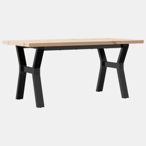 Mesa de Centro, Mesa baixa, estrutura em Y 100x50x45,5cm pinhoaço