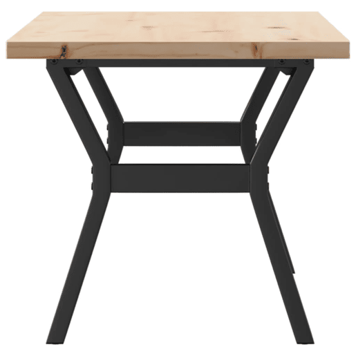 Mesa de Centro, Mesa baixa, estrutura em Y 100x50x45,5cm pinhoaço