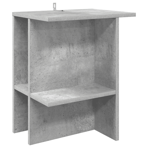Mesa de Centro, Mesa baixa, Cinzento Cimento 40 x 30 x 49 cm