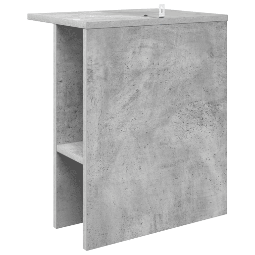 Mesa de Centro, Mesa baixa, Cinzento Cimento 40 x 30 x 49 cm