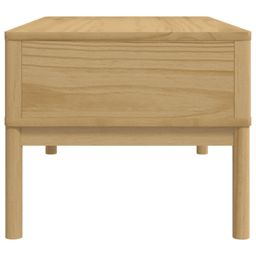 Mesa de Centro, Mesa baixa, FLORO 99x55,5x45 cm pinho maciço castanho mel