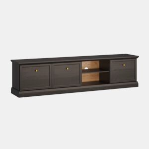 Móvel TV 3 portas 206 cm Toja Madeira antracite