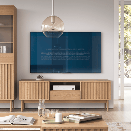 Móvel de TV 3 portas 160 cm Idor Madeira