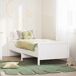 Estructura de cama individual para adultos Estructura de cama individual para adultos Blanco