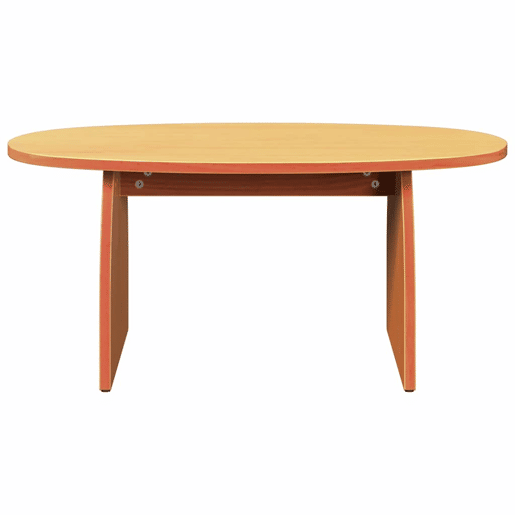 Mesa de Centro, Mesa baixa, Marrom Cera 80 x 40 x 35 cm