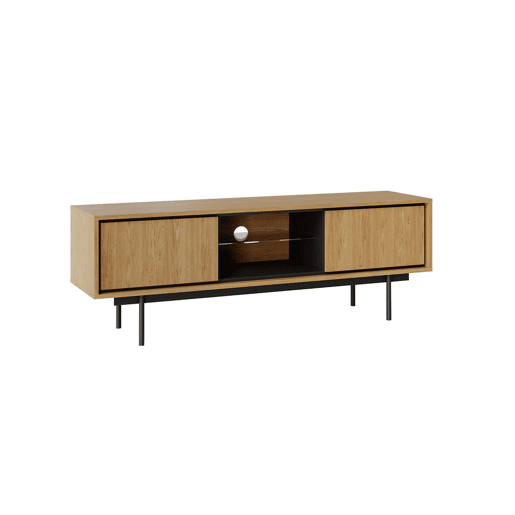Móvel de TV 2 portas 150 cm Vidia Madeira
