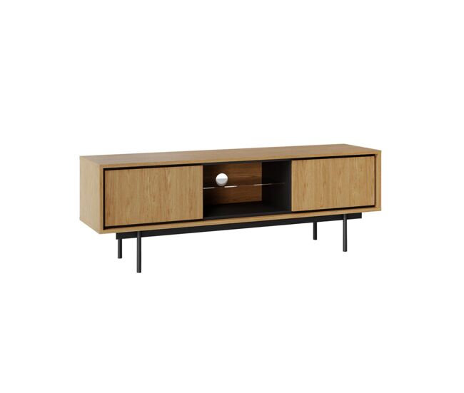 Mueble TV 2 puertas 150 cm Vidia Madera