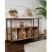 Aparador/consola lorrie mueble auxiliar - Homekit 120 Aparador/consola lorrie mueble auxiliar - Homekit 120 Madera Oscura