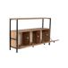 Aparador/consola lorrie mueble auxiliar - Homekit 120 Aparador/consola lorrie mueble auxiliar - Homekit 120 Madera Oscura