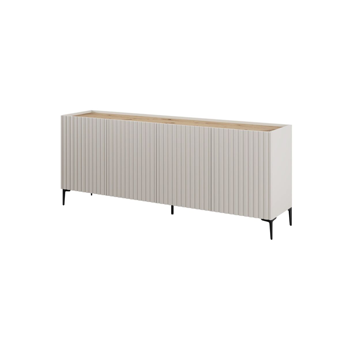 Aparador Nora 4 puertas  - Homekit 200 Beige