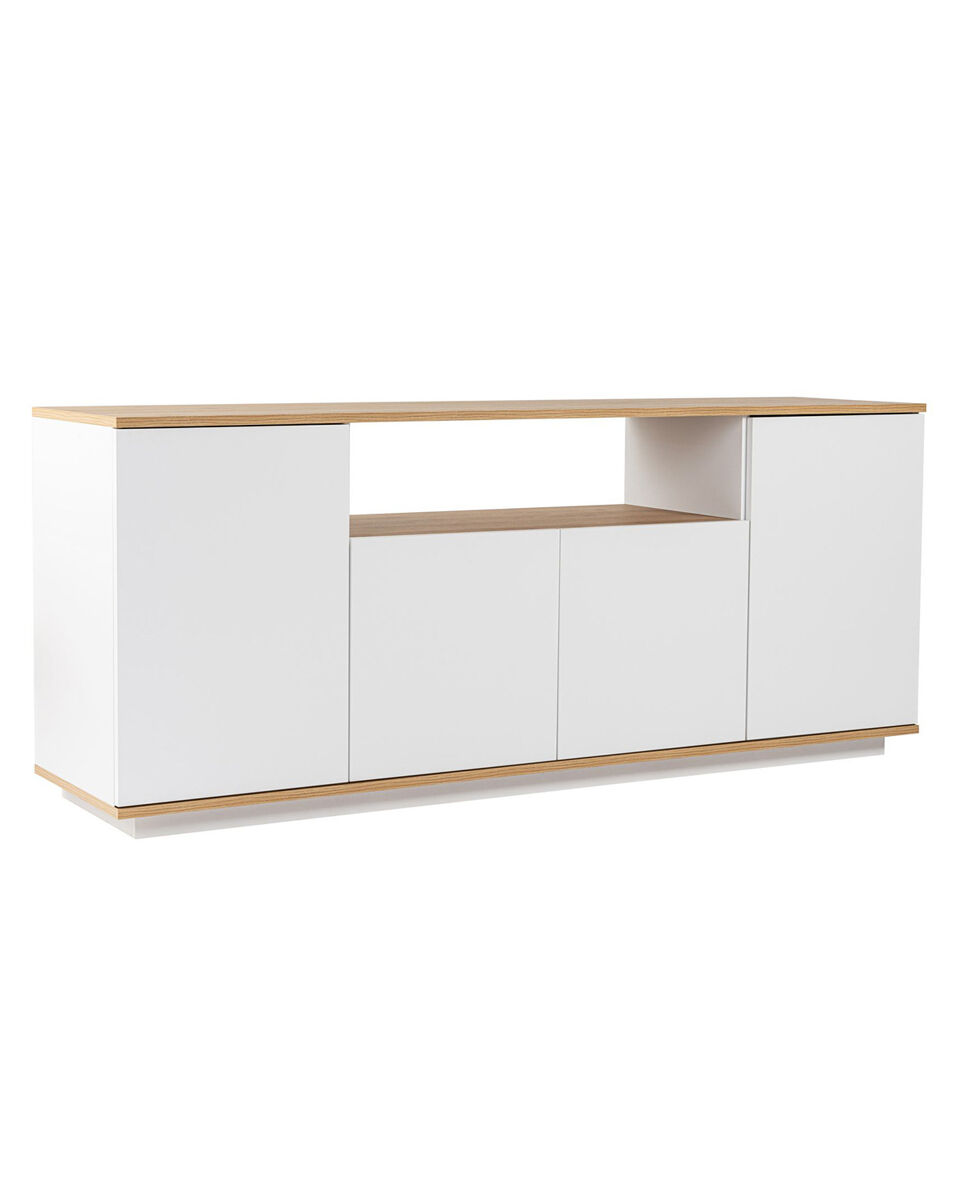 Aparador Melanie 4 puertas Mueble de Salón Estilo Nórdico  - Homekit 180 Blanco