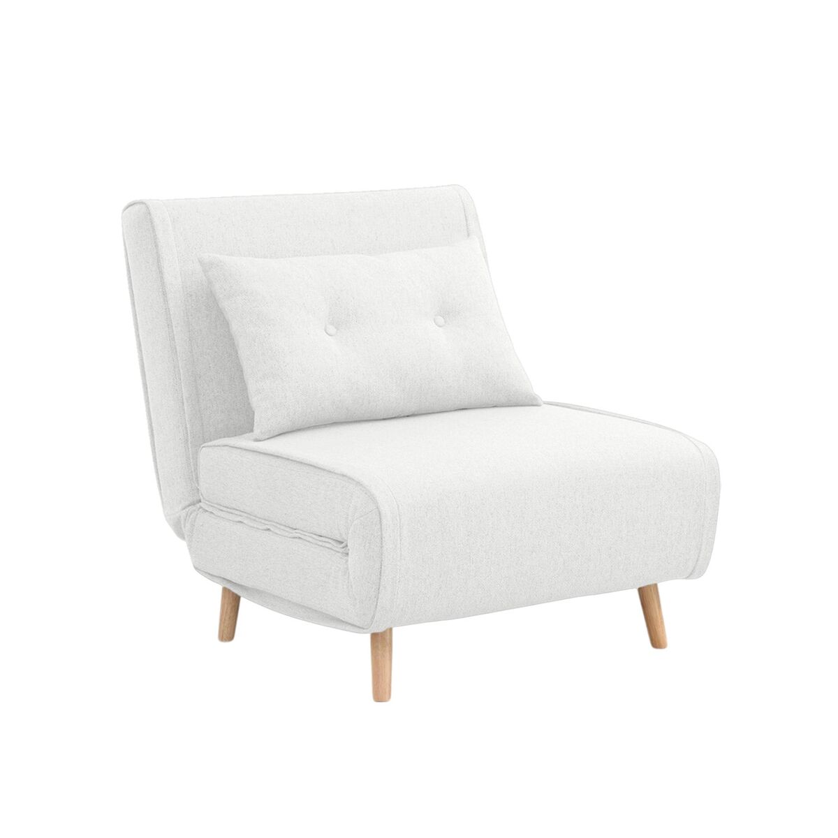 Sofá cama de 1 plaza tapizado ALINE - Homekit