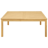 Mesa de Centro, Mesa baixa, Acácia clara 110 x 110 x 45 cm