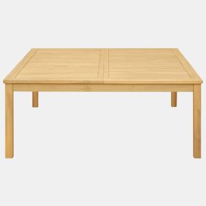 Mesa de Centro, Mesa baixa, Acácia clara 110 x 110 x 45 cm