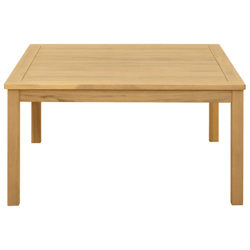 Mesa de Centro, Mesa baixa, Acácia clara 85 x 85 x 45 cm