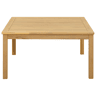 Mesa de Centro, Mesa baixa, Acácia clara 85 x 85 x 45 cm