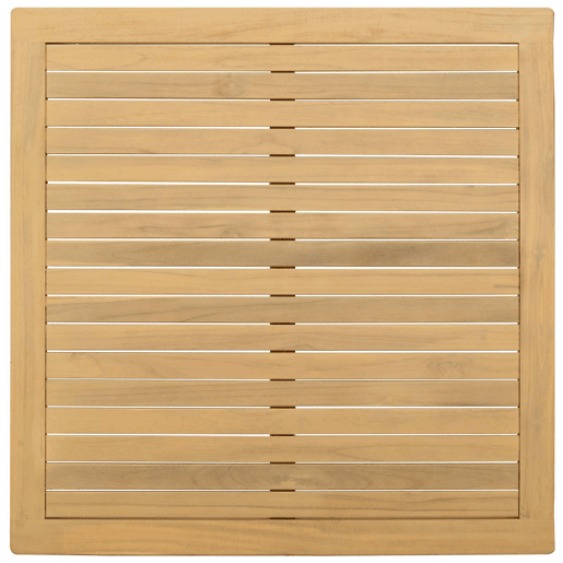 Mesa de Centro, Mesa baixa, Acácia clara 85 x 85 x 45 cm
