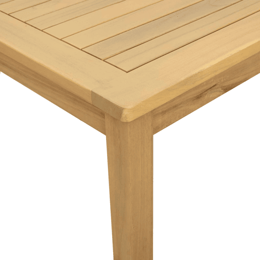 Mesa de Centro, Mesa baixa, Acácia clara 85 x 85 x 45 cm