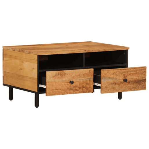 Mesa de Centro, Mesa baixa, 80x54x40 cm madeira de acácia maciça
