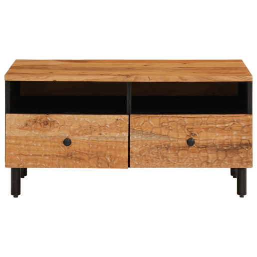 Mesa de Centro, Mesa baixa, 80x54x40 cm madeira de acácia maciça