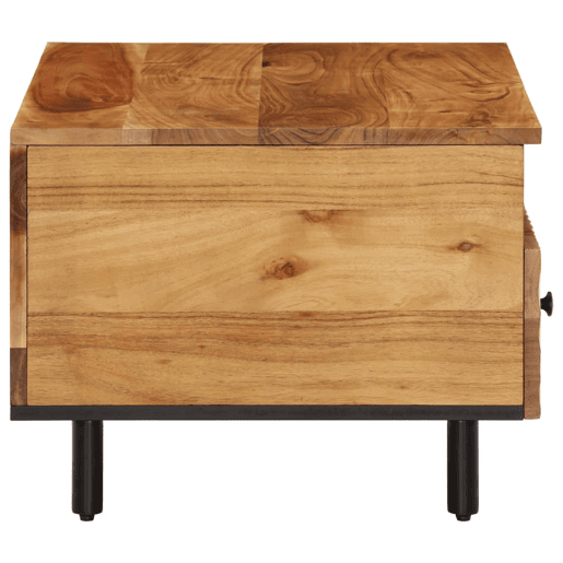 Mesa de Centro, Mesa baixa, 80x54x40 cm madeira de acácia maciça