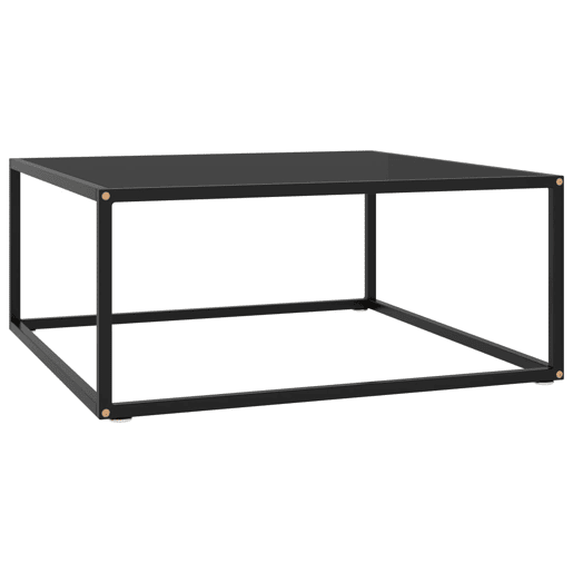 Mesa de Centro, Mesa baixa, 80x80x35 cm vidro preto Mesa de Centro, Mesa baixa, 80x80x35 cm vidro preto
